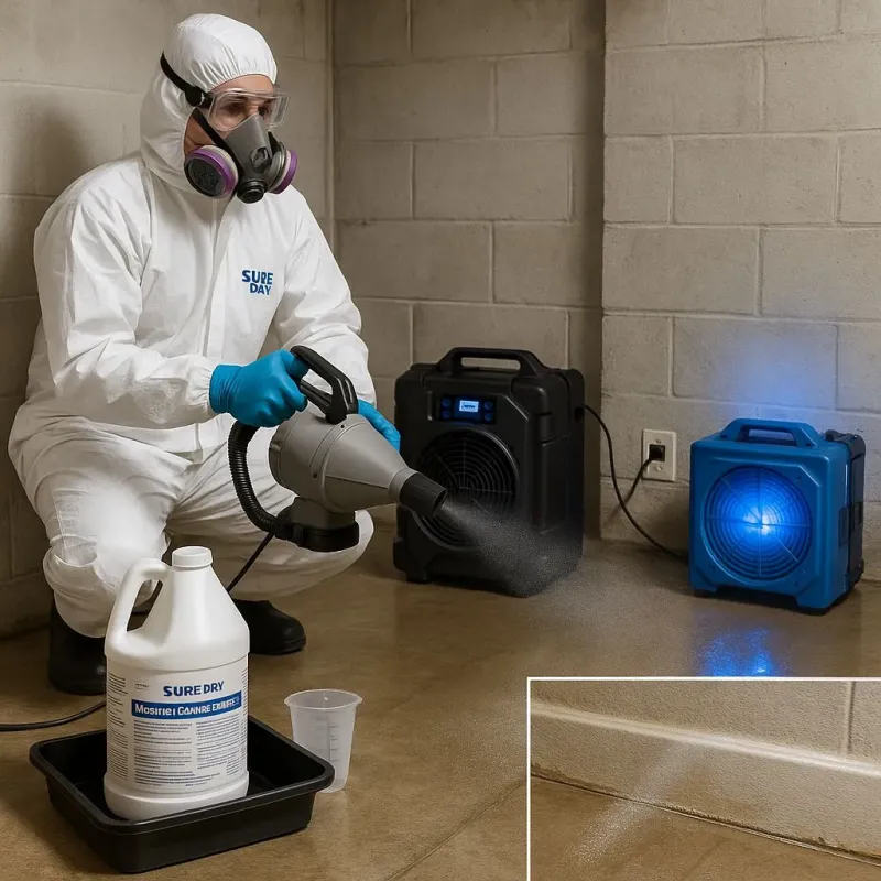 Sanitization and Odor Removal process in Anderson, MO