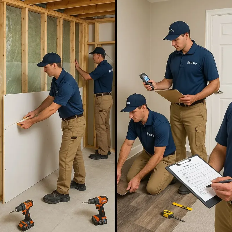 Repairs and Reconstruction process in Anderson, MO