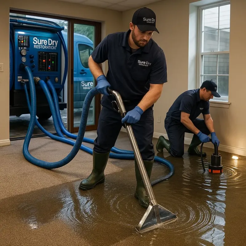 Water Extraction and Removal process in Anderson, MO